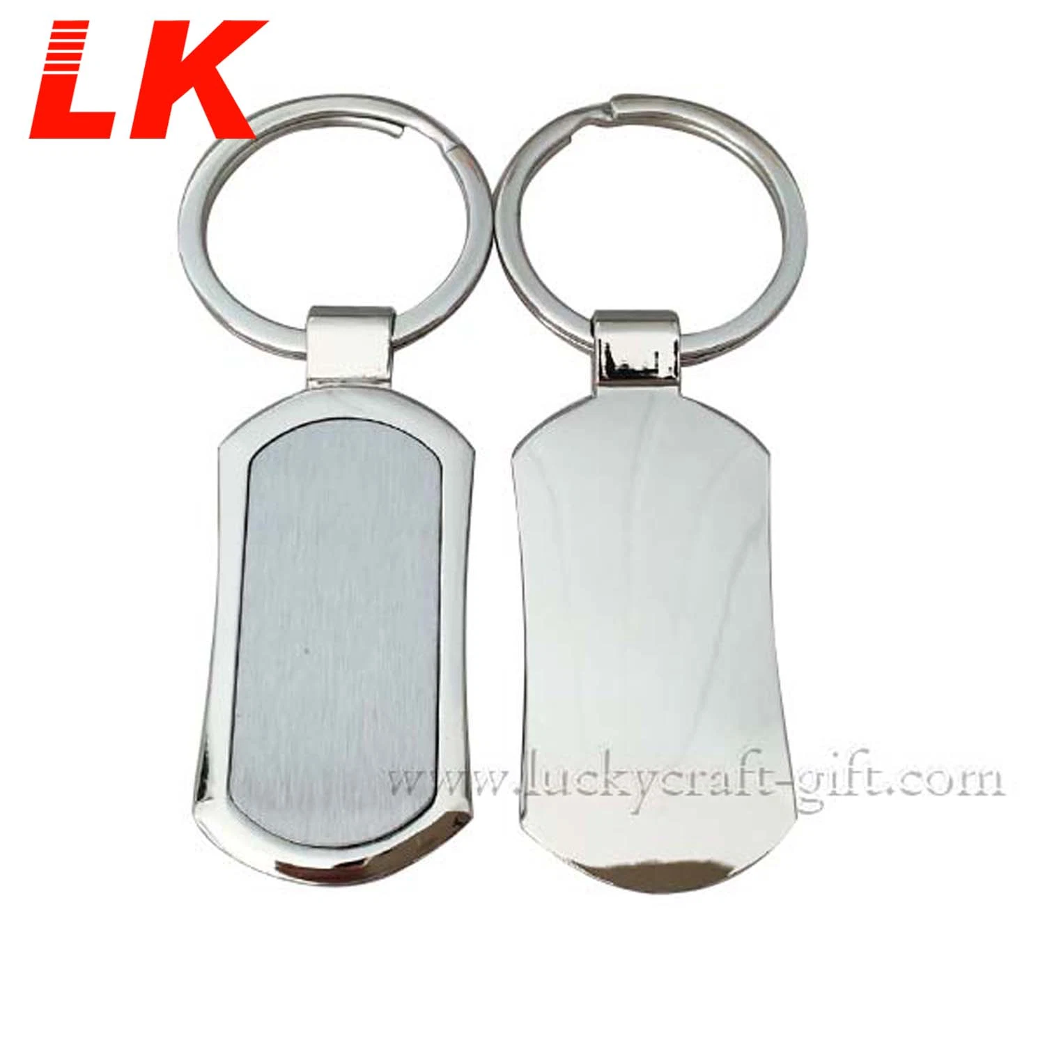 Promotional Promotion Items Souvenir Decoration Gifts Wholesale/Supplier Company Zink Alloy Metal Engraving Laser Sublimation Logo Blank Round Key Chain for Cars