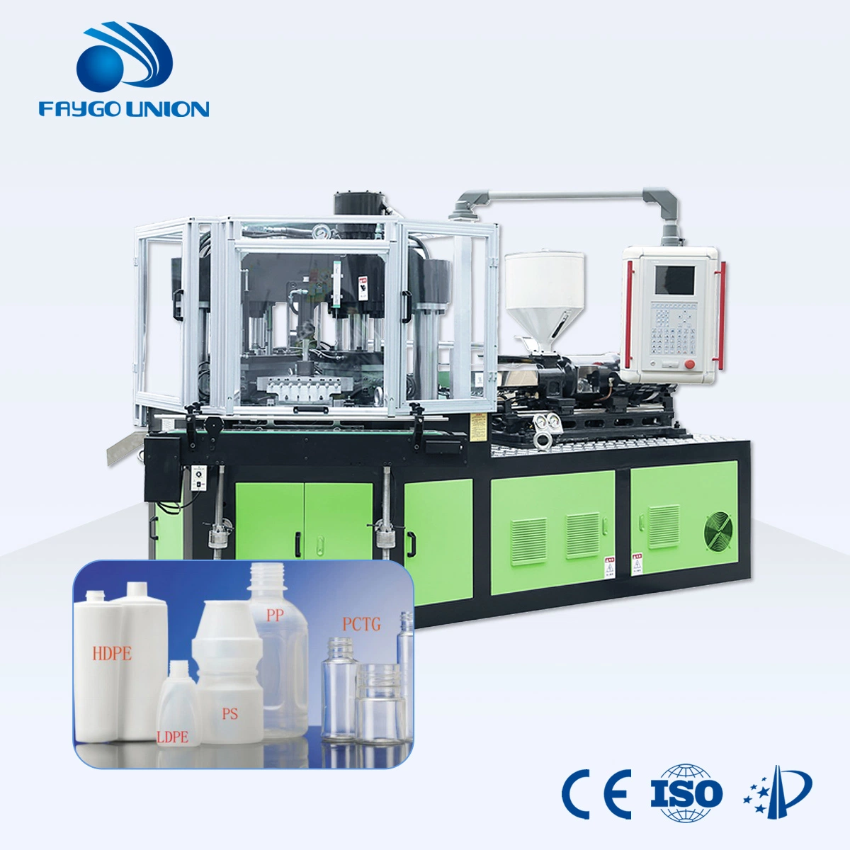 Injection Blow Molding Machine / PP PS Bottle Making Machinery for 200ml/500ml Bottles Price
