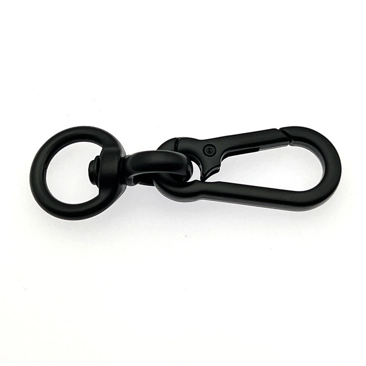 Wholesale/Supplier Personalized Metal Car Keyring Zinc Alloy Luggage Hardware Strap Self-Locking Hook with O Ring