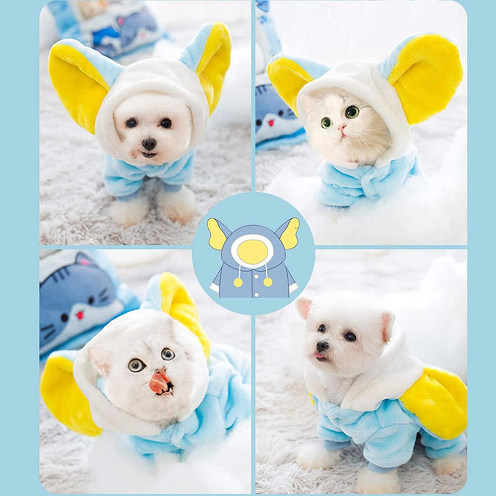 Dog Hoodie Coat Pet Apparel with Ear Accessories