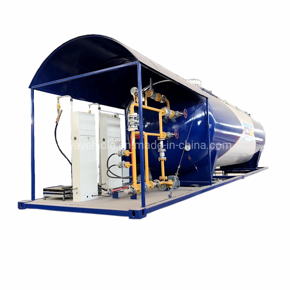 Whole Sale 5000L 10000L 15000L 20000L 30000L 40000L 50000L LPG Skid Station Manufacturer From China