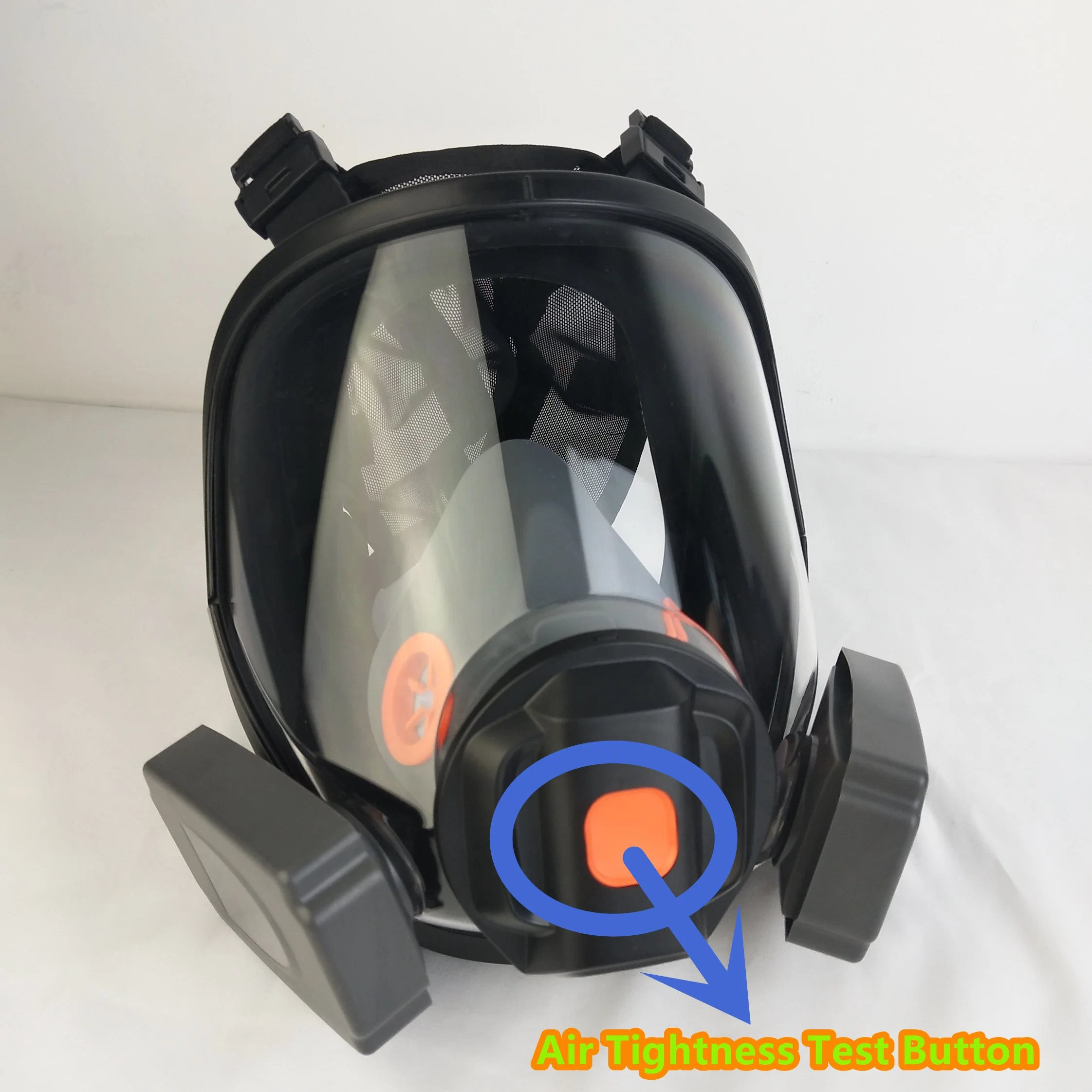 China Neues Design Sprechende Verstärker Sicherheit Atemschutzmaske Gas Maske Voll