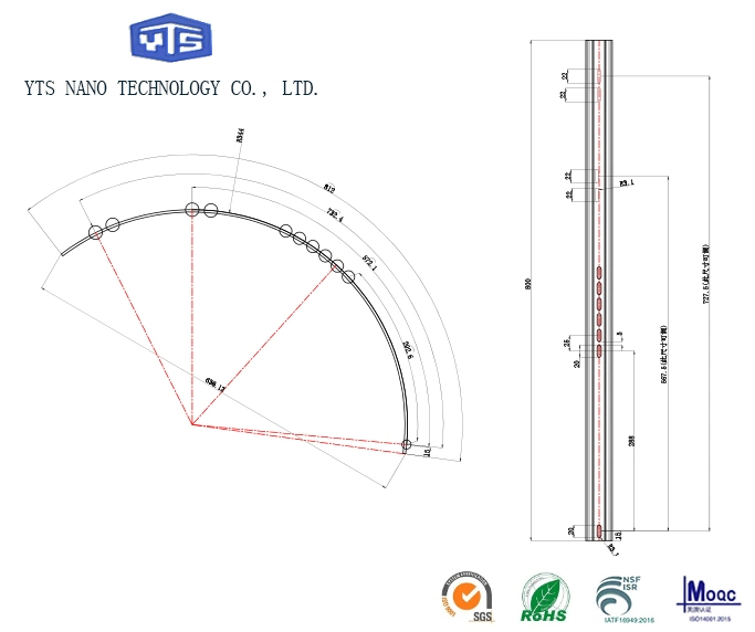 Specializing in The Production of Various Types of Aluminum Alloy Mud Plate Bracket, Aluminum Alloy Mudguard Spot, Can Be Customized