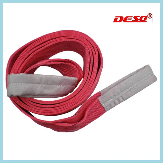 Heavy Duty Polyester Flat Webbing Sling / Lifting Belt