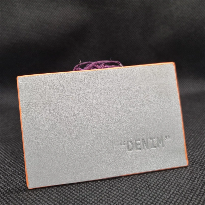 Professional Custom Clothing Accessories Korean Version Leather Label