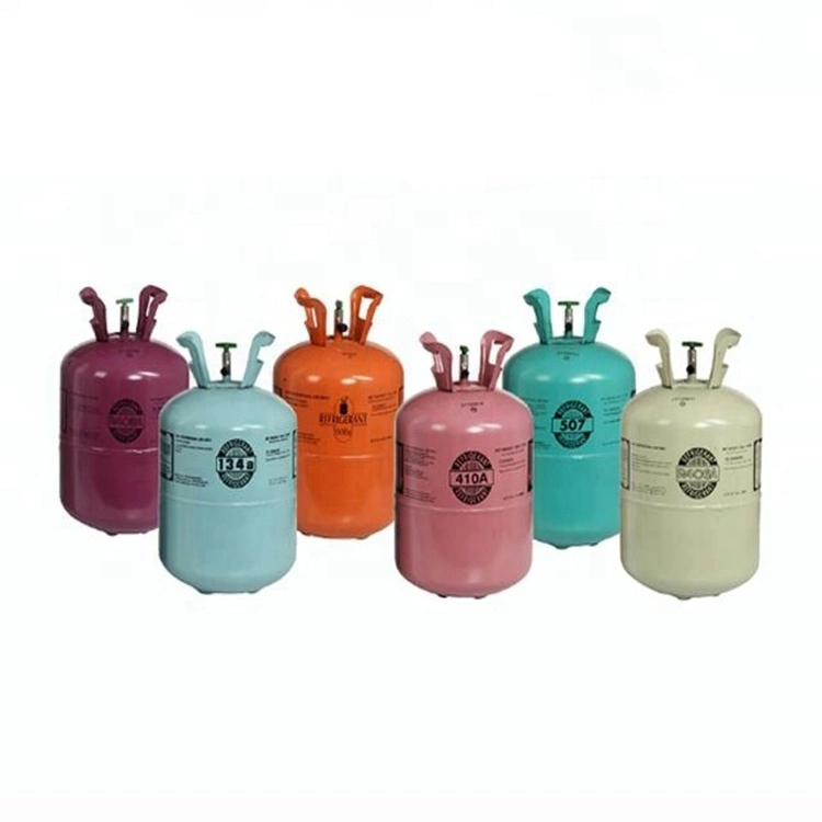 R134A R410A R407 Refrigerant Gas with 100g 240g 13.6kg Packing