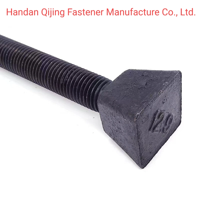 Carbon Steel Square Head Bolts with Blackcarriage Bolt Bucket-Type Bolt Machine Bolt Hammer Head Tee Bolt