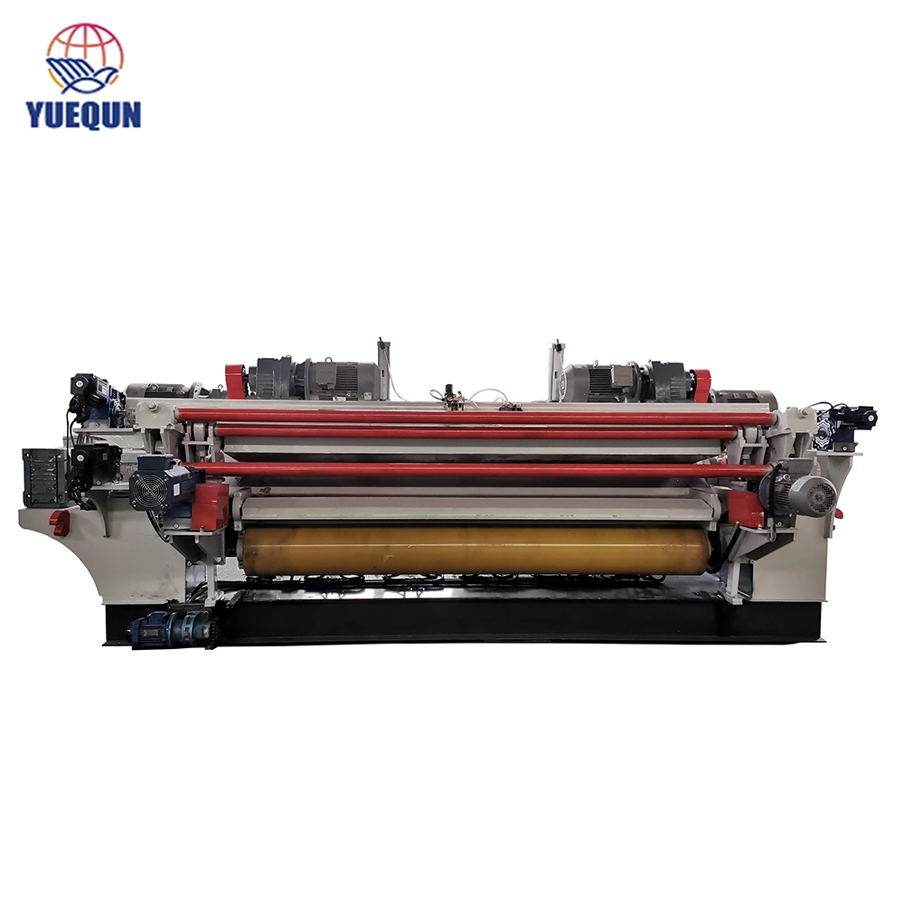 Plywood Making Machine Heavy Duty Spindle Less Veneer Peeler with Hydraulic Knife Holder