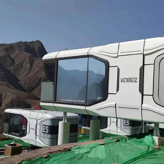 E7 Luxury Electric Modular Mobile Container Home Generators Tourist Attraction Park Hotel