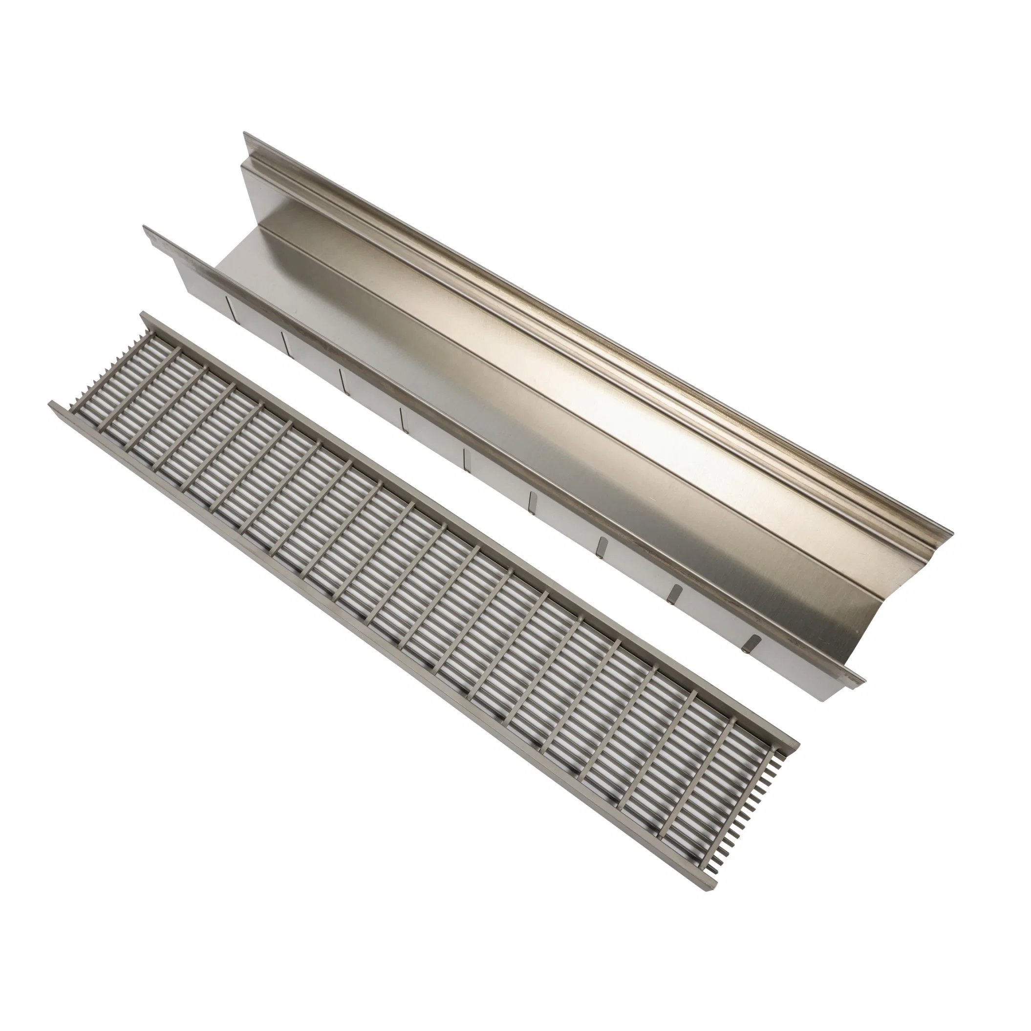 Bathroom Accessories Road Drain Covers and Grates Linear Drain OEM Linear Drain with Trench for Road Garden