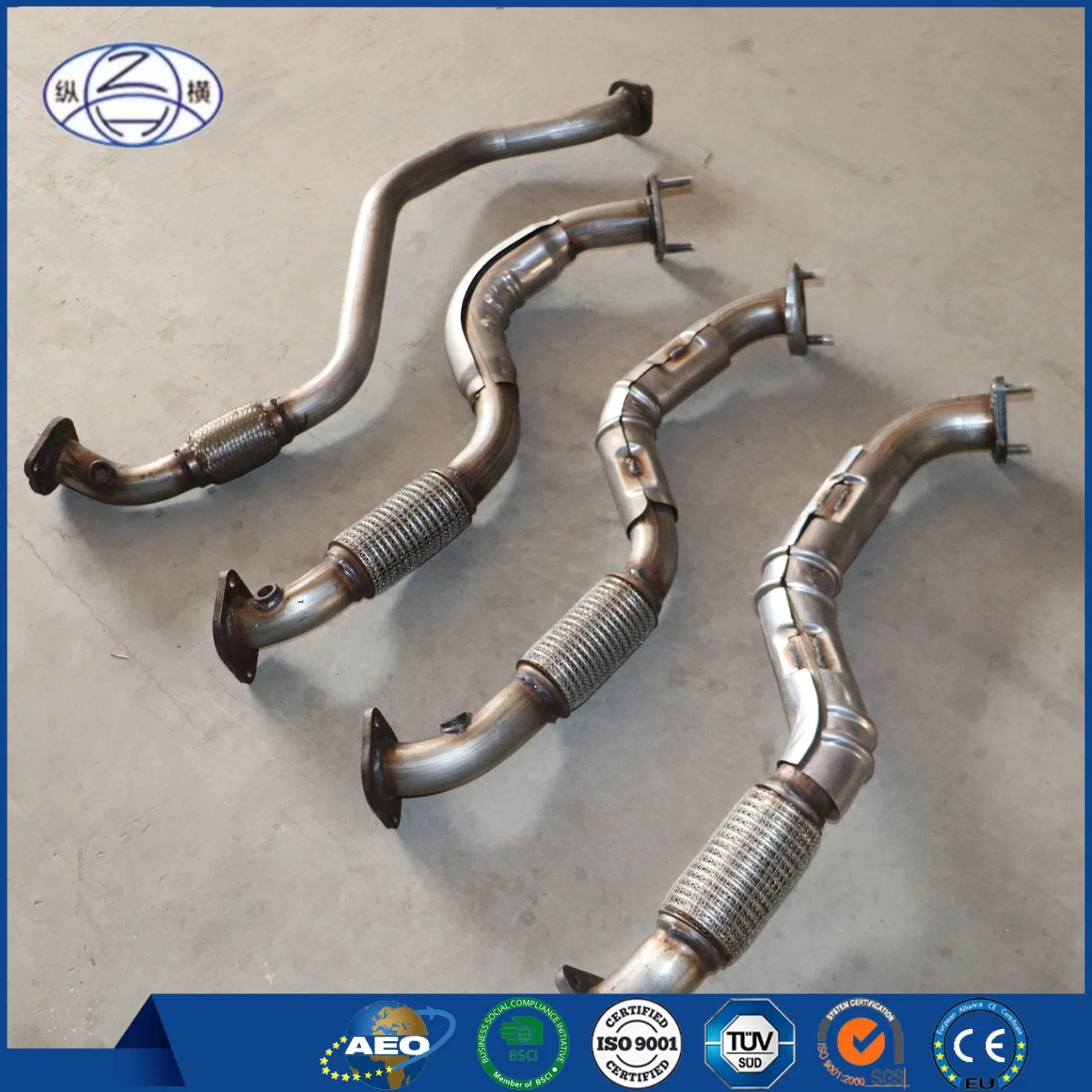 Superior Quality Truck Engine Steel Flexible Pipe Exhaust Muffler Pipe