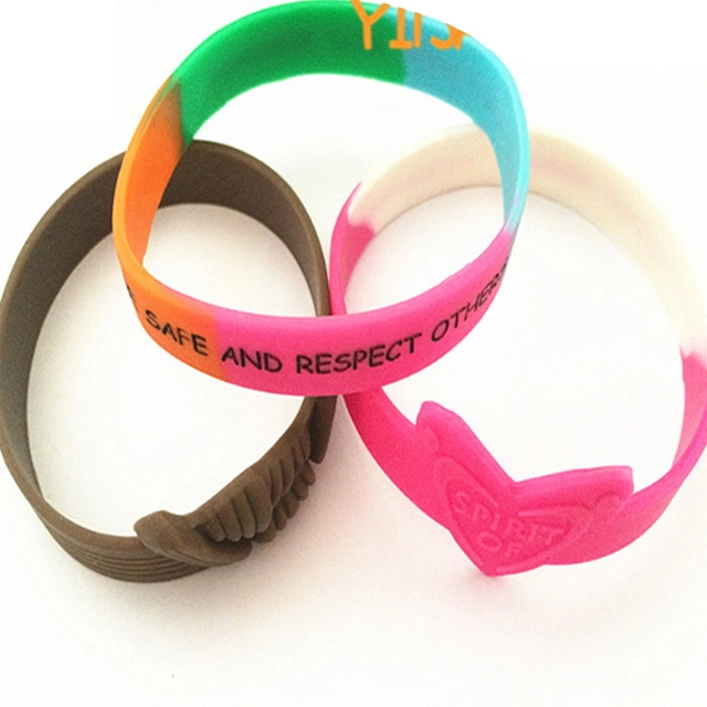 High quality/High cost performance Promontional Customized Logo Rubber Hand Band/ Silicone Bracelet