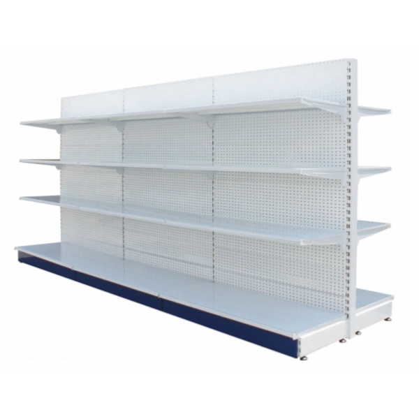 Online Shopping Metal Display Rack Supermarket Shelf