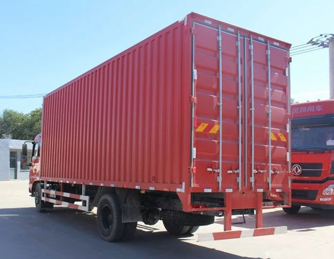 Dongfeng Hot Sale Cargo Box Truck Lorry Truck General Cargo Truck