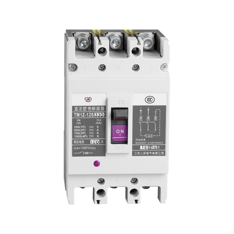 10-35ka 1000V DC MCCB Solar interruptores do ar o disjuntor para Painéis Solares