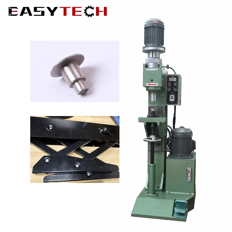 Pneumatic Building Fasteners Universal Wheel Cylinder Piston Rod Rotary Riveting Machine