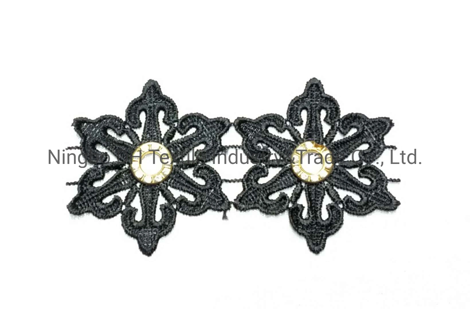 Lace with Beads for Garments and Wedding