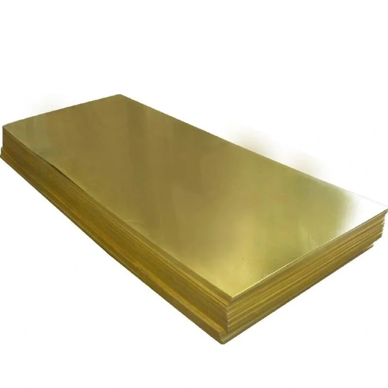 Cold Rolled Cuzn10 0.5mm Thickness Brass Sheet Copper Sheet Regular Size in Stock Brass Plate