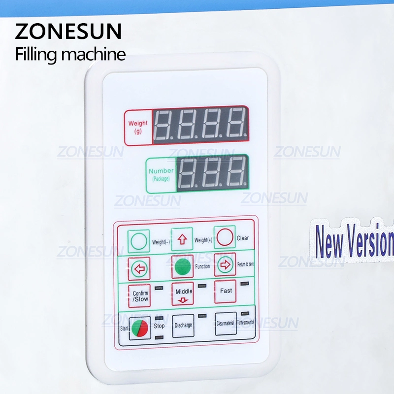 Zonesun 20-5000g Rice Millet Whole Grains Vegetable Seeds Fertlizer Tea Alfalfa Wheat Granule Filling Machine