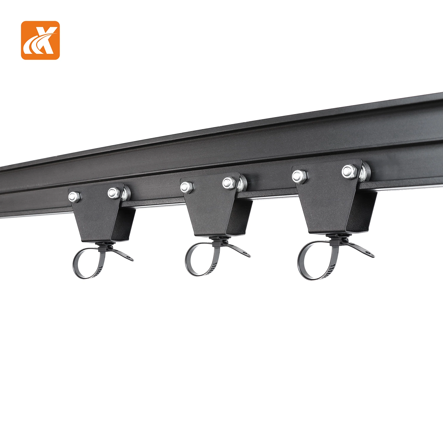 LG-W3m Aluminum Alloy Material Ceiling Rail I-Rail Black for Photography Studios