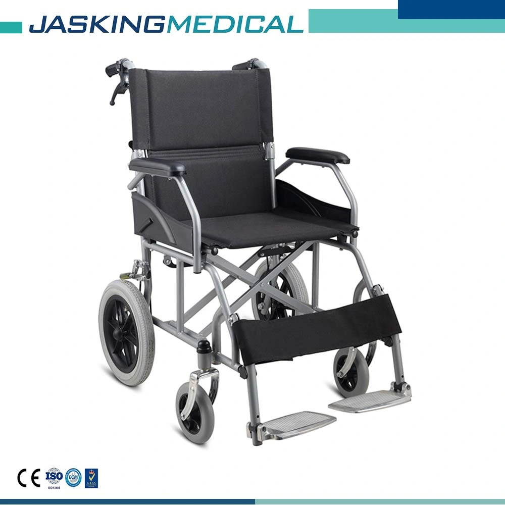 Powder Coating Back Folding Handle Wheelchair (JX-773ABJ)