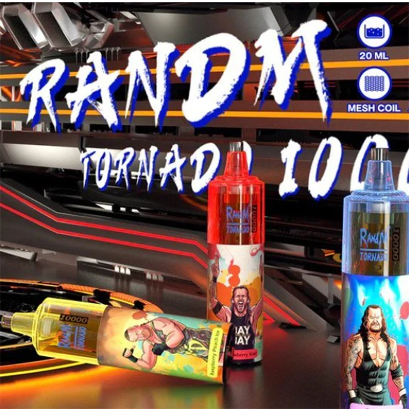 Randm Tornadob 10000 bocanadas Cigarrillo Electrónico Desechable Venta al por mayor flujo de aire