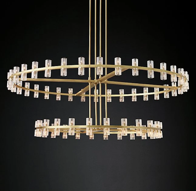 American Lampara Colgante crystal pendente de luz LED Lamp Lustre Moderno