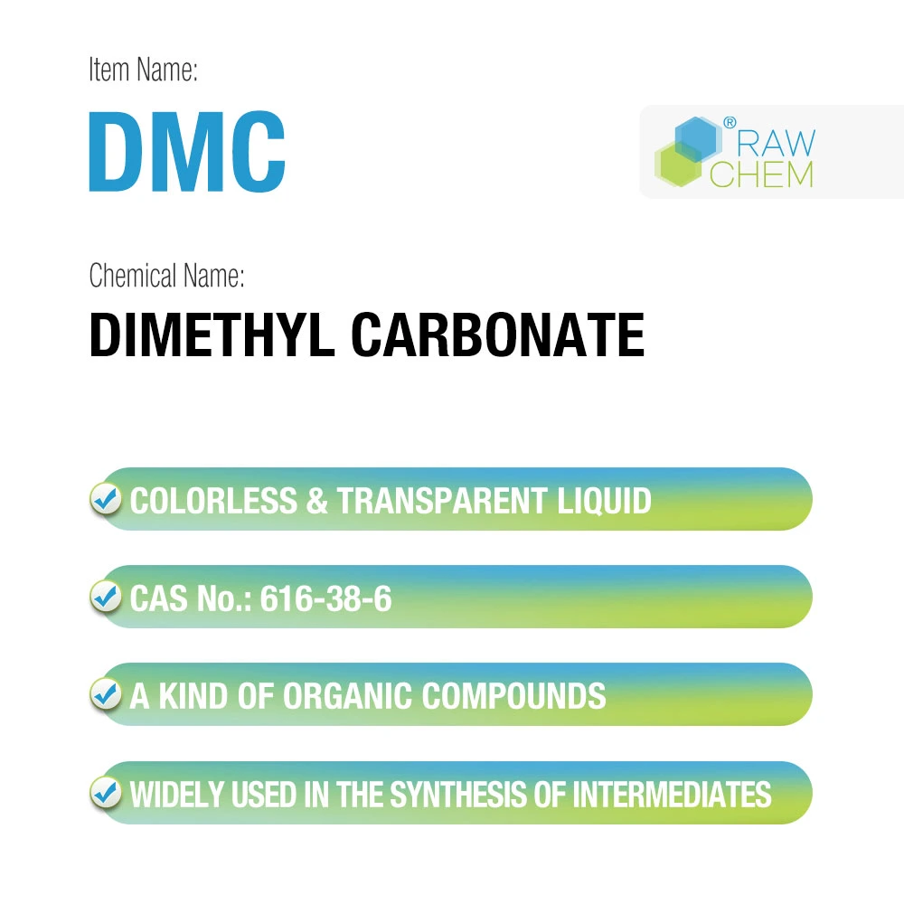 DMC, el 99,5% de dimetilo anhidro carbonato con amplia aplicación