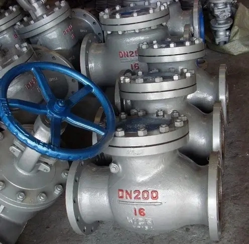 flange with weld Swing Check Valve WCB PN235 power station valve