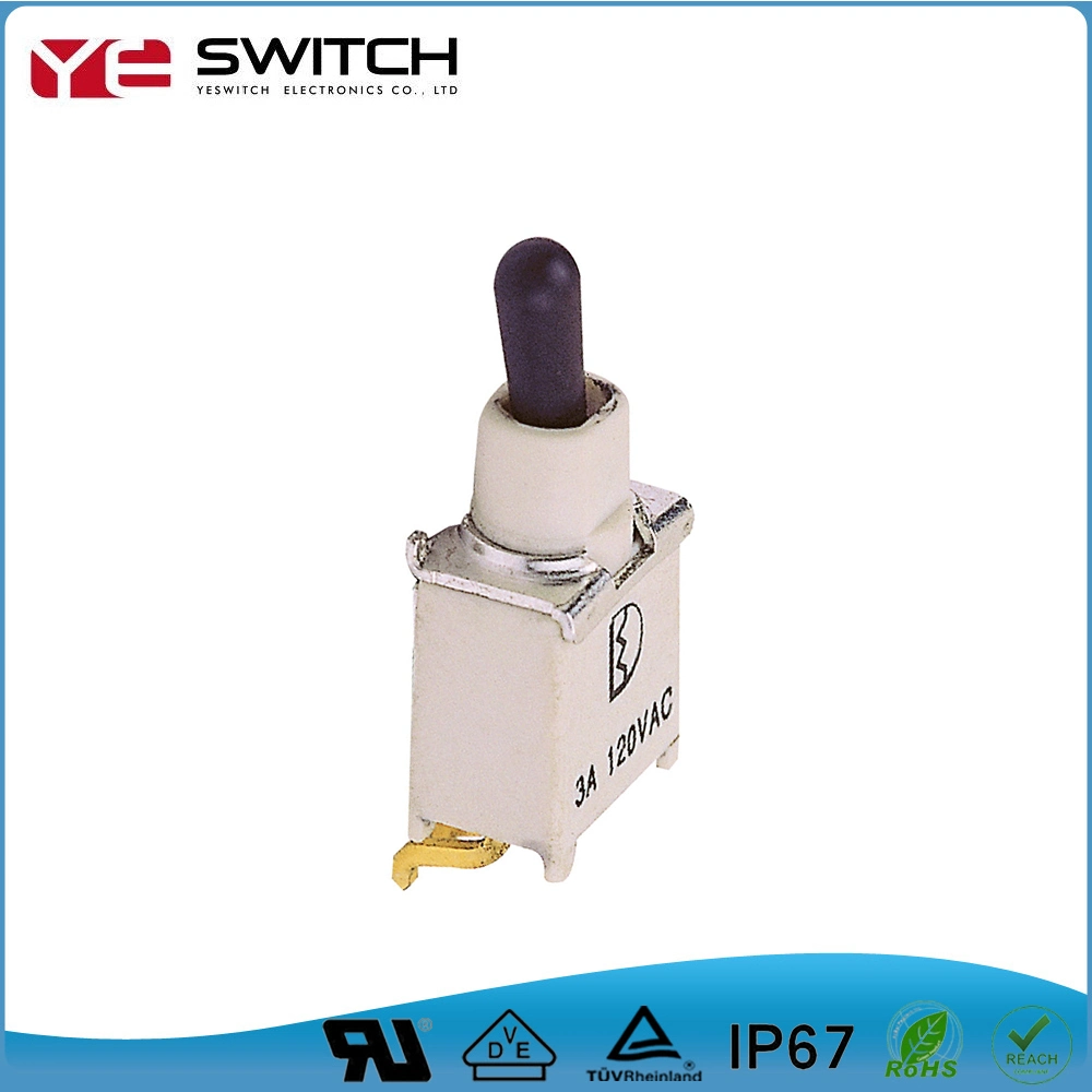 IP67 Waterproof Dustproof Momentary Gold Contact Toggle Switch