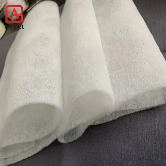 Fabrica 100% Material Es Nonwoven Fabric o ar quente ao algodão