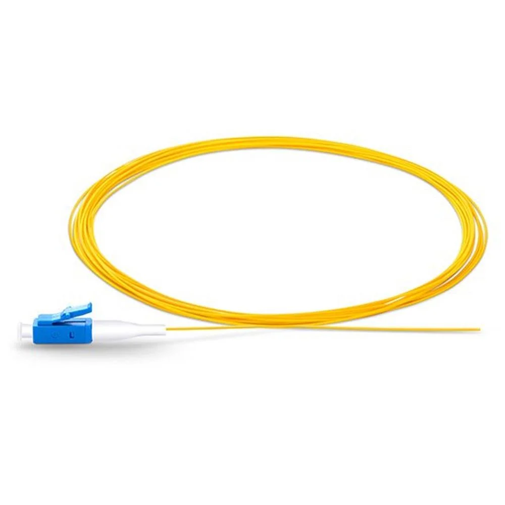 Pigtail fibra monomodo Cable de 0,9 2,0 3,0 mm de 1m 2m 5m cable flexible de fibra óptica Cable de conector LC