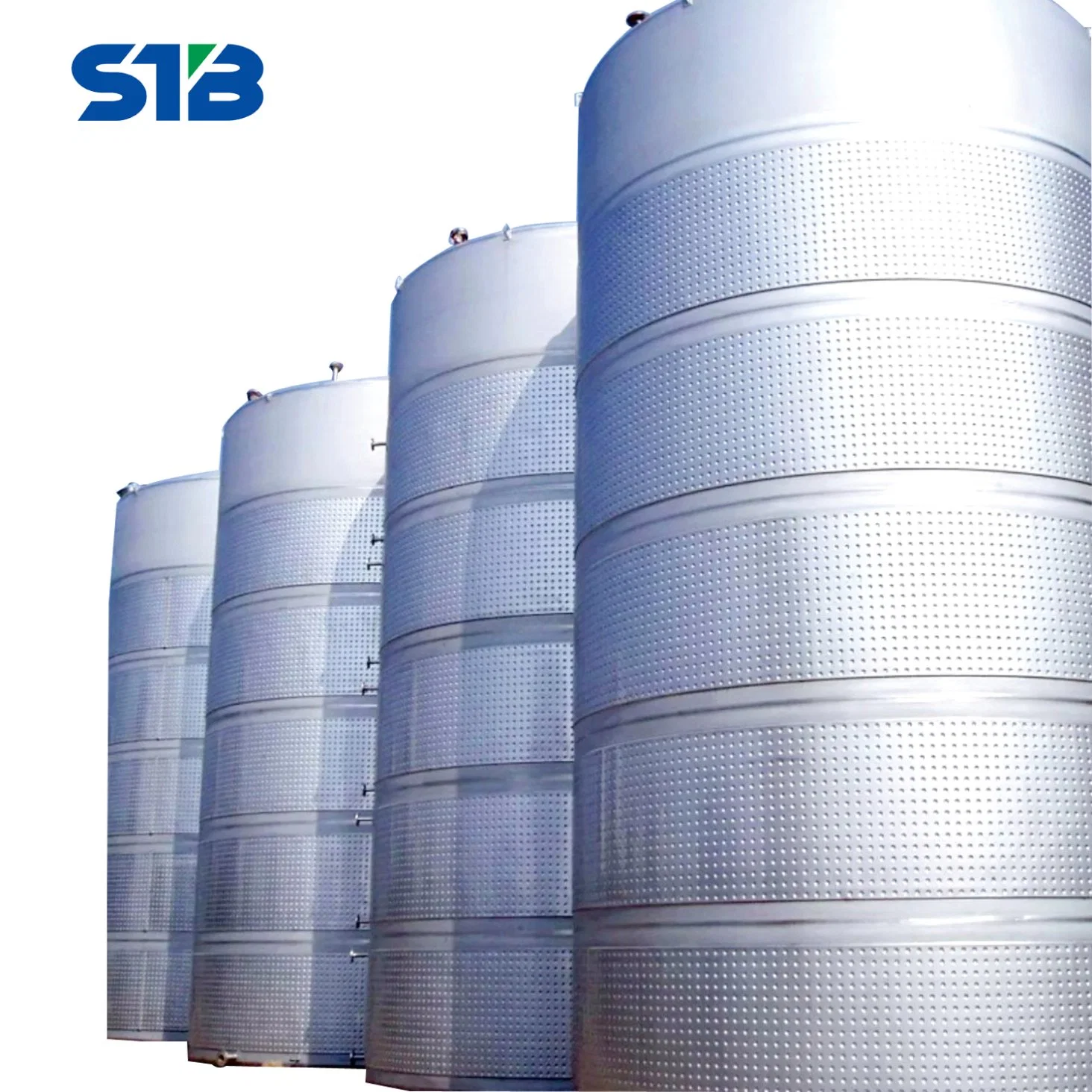 STB 20t-50tdairy leite do tanque de silos de armazenamento