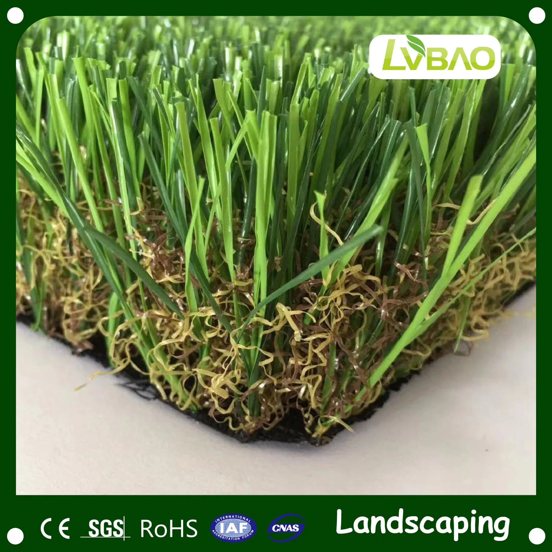 LVBAO Monofilament Comfortable Synthetic Sports Strong Yarn Commercial Lawn Artificial Grass