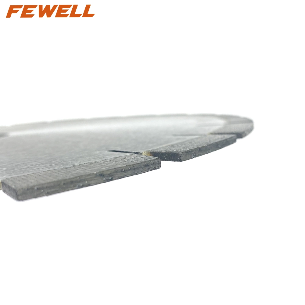 14inch 350*3.4*15*50mm Silver Brazed Arix Segments Silent Steel Tools Disc Circular Diamond Saw Blade for Wet Cutting Granite