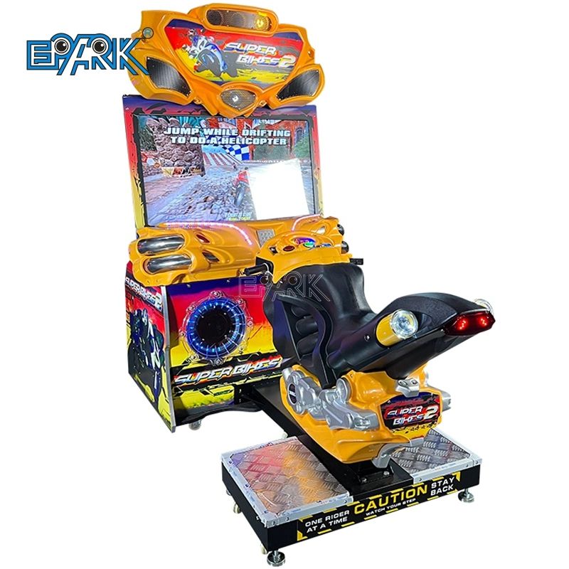 Münzbetriebene Indoor Motorrad Simulator FF Motor Epark Racing Game Arcade-Spielautomat