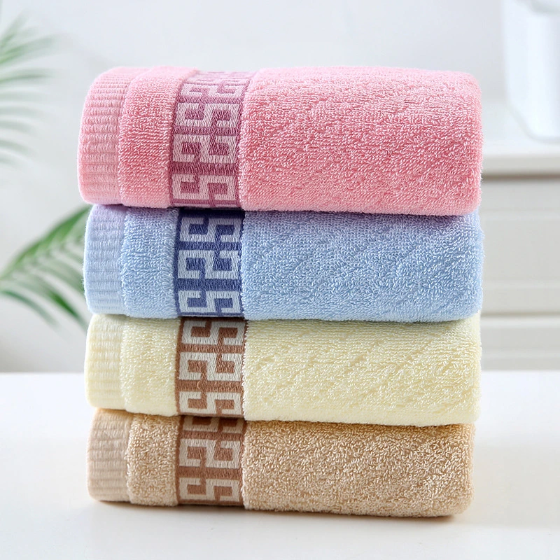 China Manufacturers Wholesale Good Quality Cheap Price 100% Cotton Face Bath Hand Towel Set