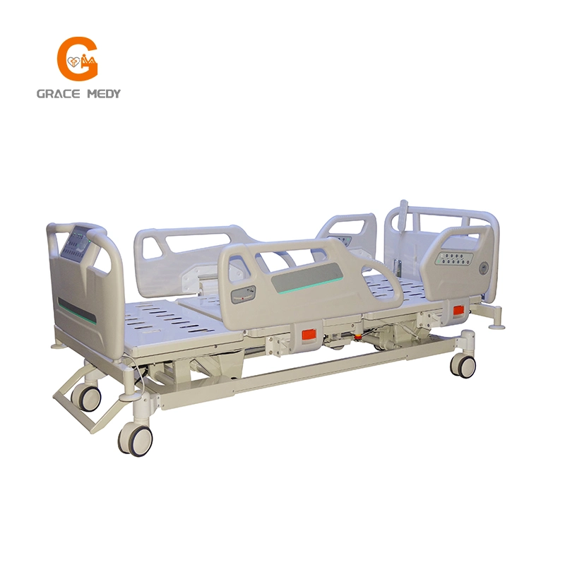 Queen Size Side PP Railings Manufacture Motor Tilt Table Physiotherapy Equipment Hospital Chair Beds