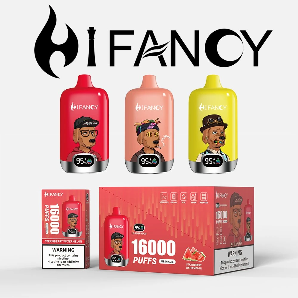 Disposable/Chargeable Hifancy 16000 Prefilled Vapes Wape Waka Lostmary Package Wholesale/Supplier I Vape Cheap Vaping Vape Puffs Vape Wape E Hookah Charger Vaper