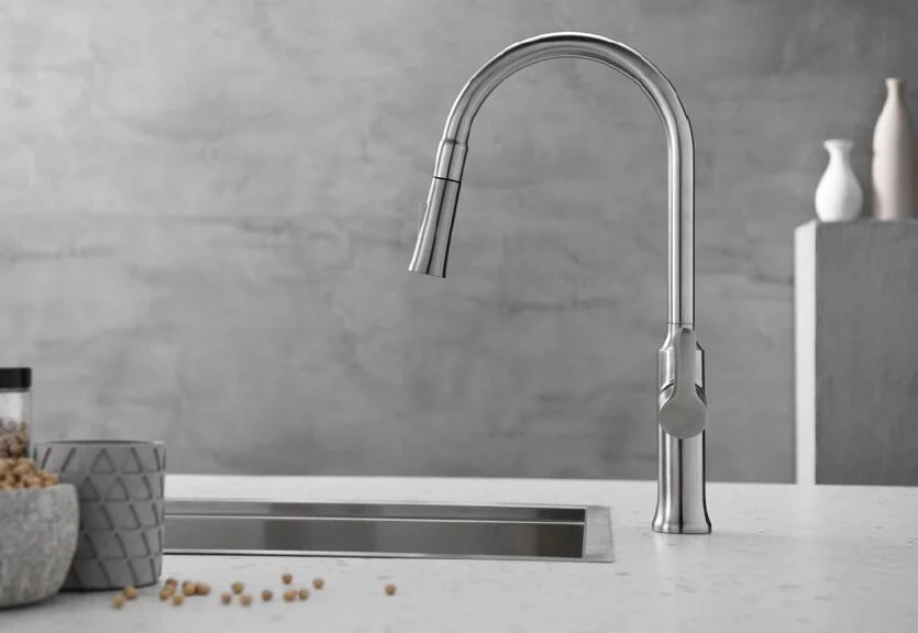 Latest Design Touch Sensor SUS304 Stainless Steel Pull out Kitchen Sink Faucet Brushed or Polished