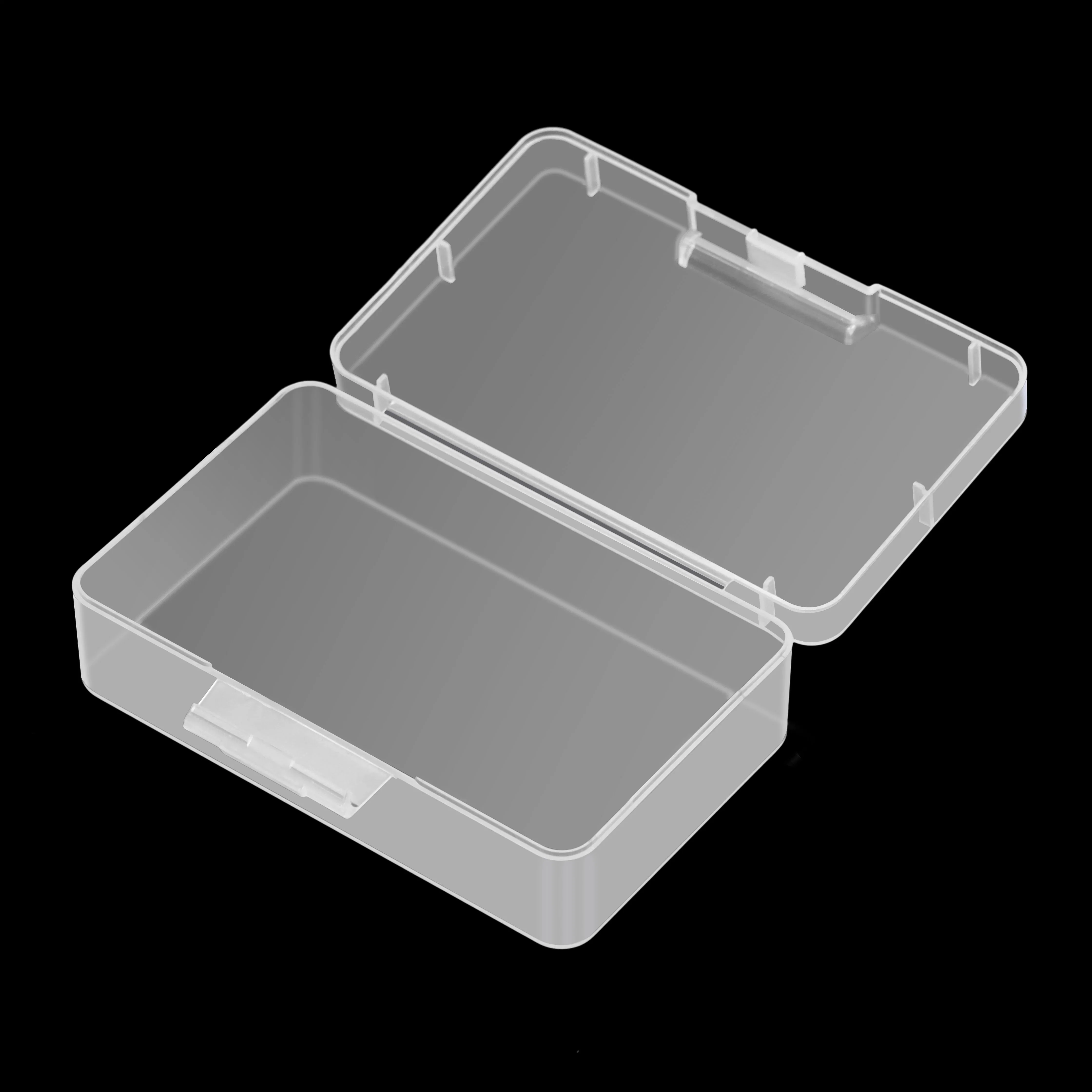 Прозрачные пластмассовые игрушки организатор ювелирные изделия ящики для хранения прямоугольник с крышкой