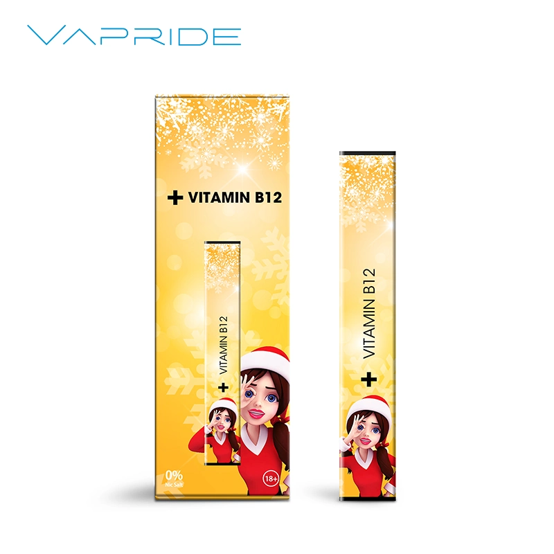 Libre de nicotina Vape desechables Mini F 400 inhalaciones vitamina Vape