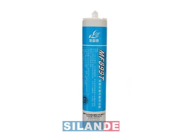 Mf899t silicona transparente de vidrio aislante de sellador estructural