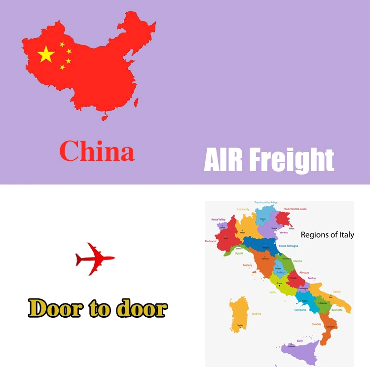 Various Specifications Air Freight Competitive Cheap Price From China to Italy DDP Shipping Agent Service