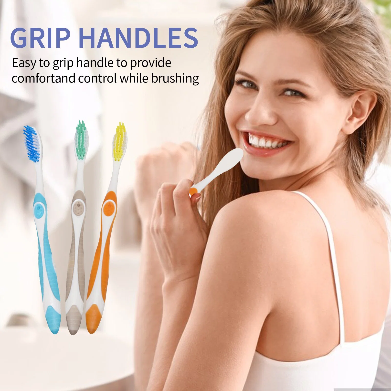 Deep Cleaning Fashionable Toothbrush for Adult Daily Use