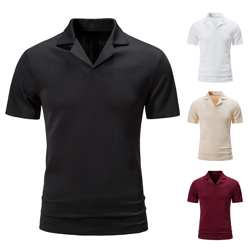 High Quality Breathable Fashion Shirts Factory Direct Sales Cotton Pique Polo Shirts for Men