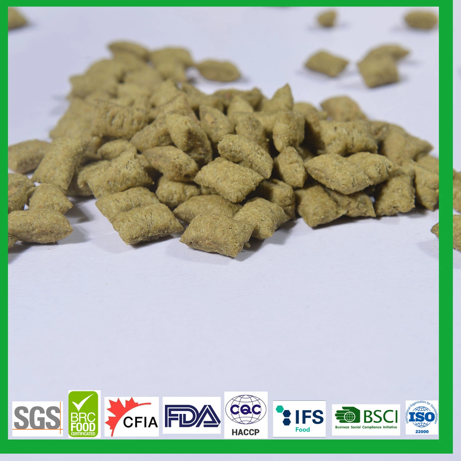 OEM ODM China Pet Treats Manufacture Chicken & Catmint Triple-Biscuits Pet Snacks