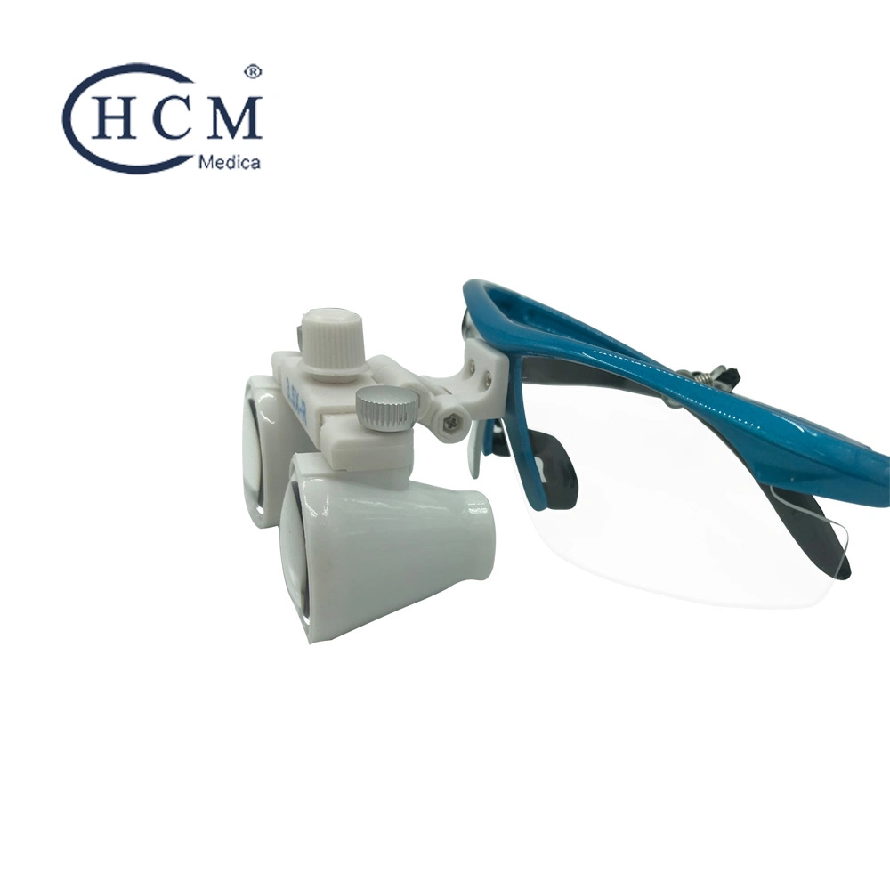 Dental Loupes 3,5X Dental OP-Kopf Licht Schleife LED Scheinwerfer Lupe Binokular