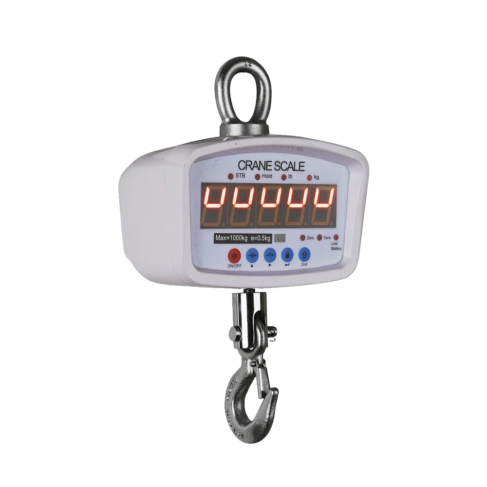 Aluminum Alloy Housing Hermetically Sealed Electric Weighing Crane Scale 300kg 500kg 1000kg