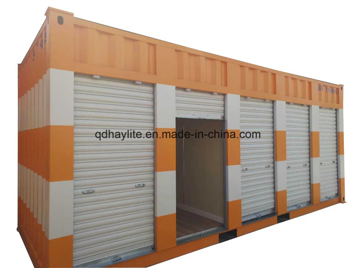 Shipping Container Storage Warehouse with Garage Rolling Doors